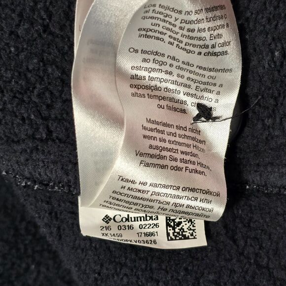 Columbia Felix Peak Button Up Jacket Womens Size Medium Grey Pockets - Picture 16 of 16